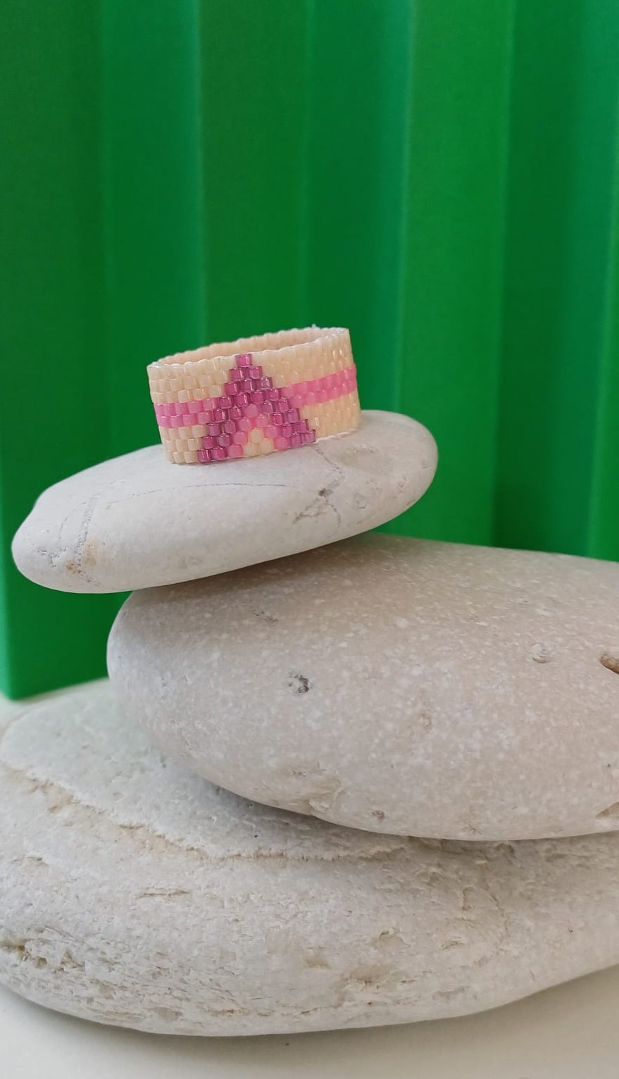 Inel din margele "Venus"