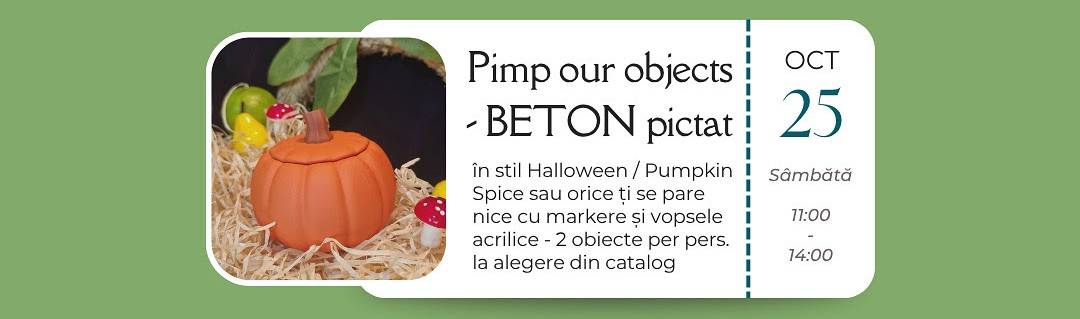 ✨ Pimp our objects. BETON pictat ✨