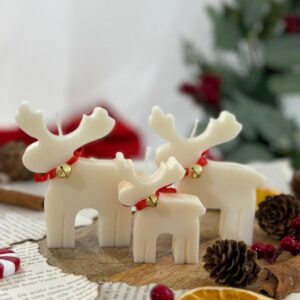 Lumânare parfumatǎ -Set reni