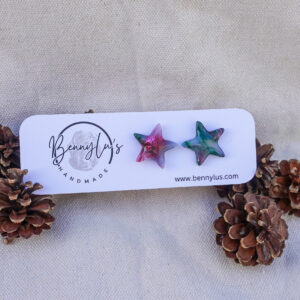 Cercei Star Handmade Lut Polimeric