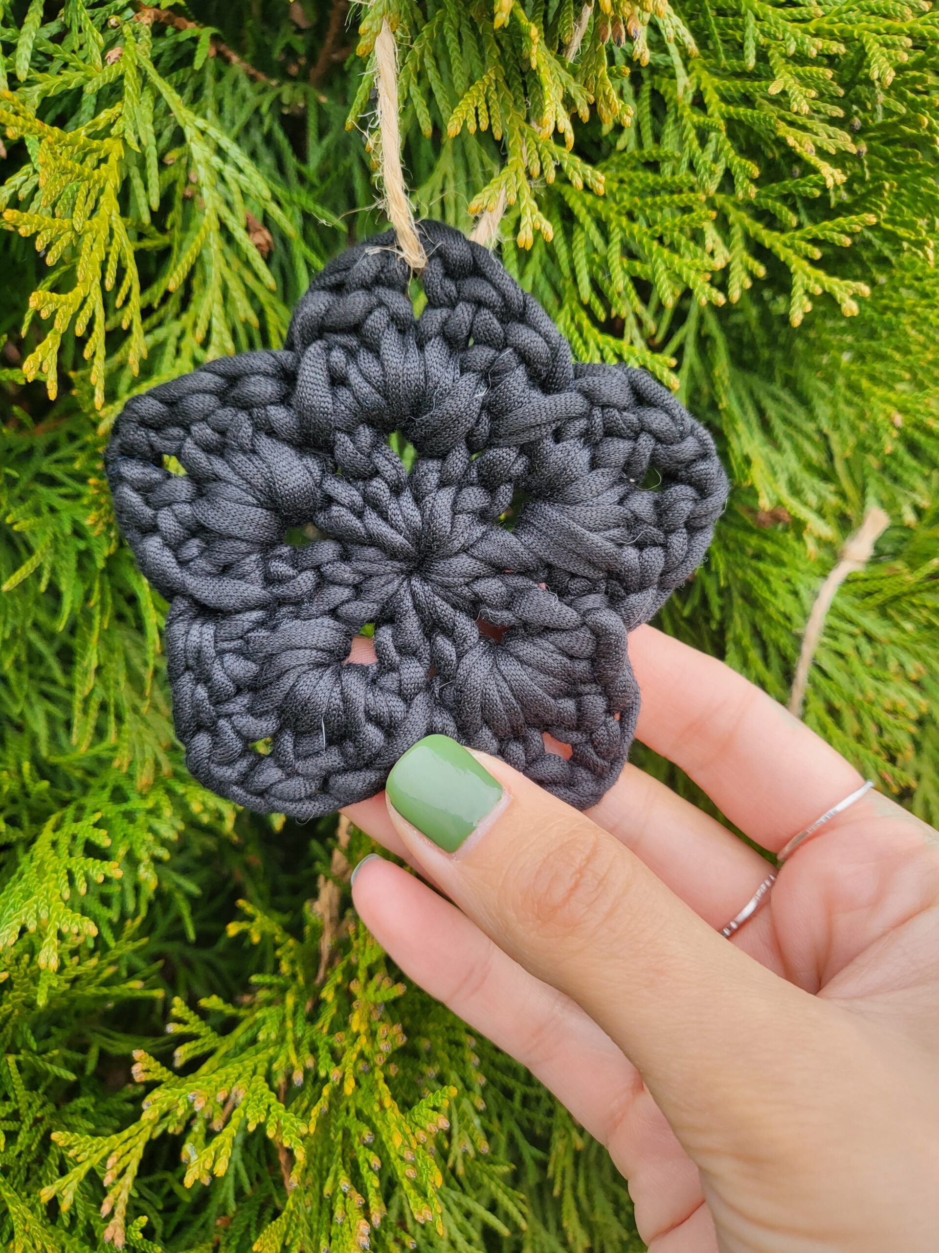 Stea croșetată - imagine 3