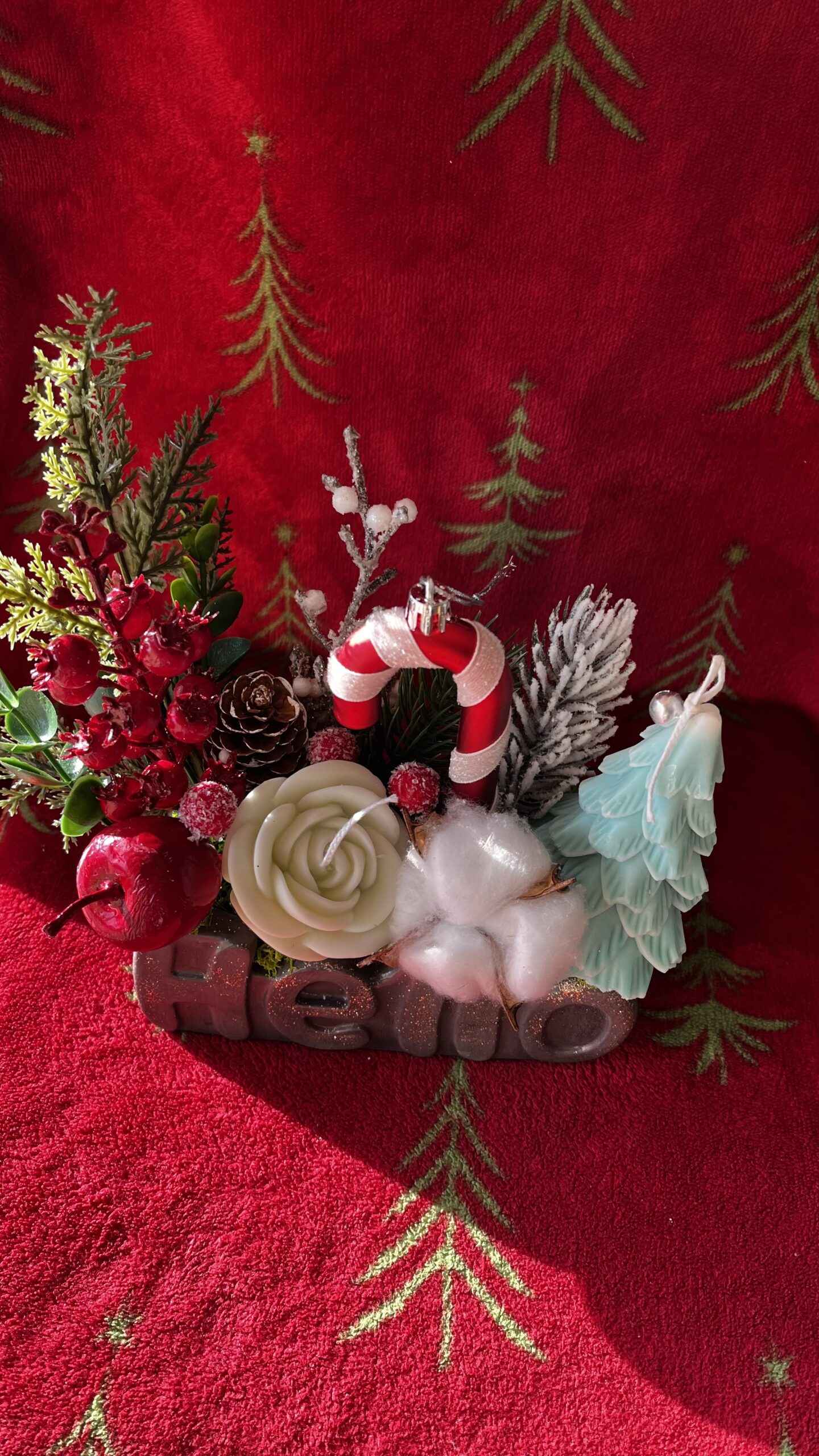 Recipient ceramic Hello - gri - imagine 3