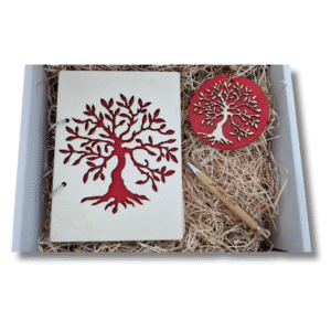 Set cadou din lemn – „Copacul vieții”