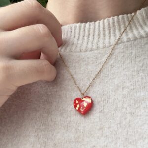 Lanțișor, Golden Aura Heart, Monsteria