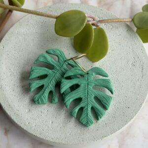 Cercei rotunzi, Frunza Monstera, Monsteria