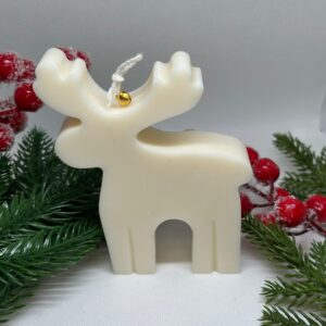 Ren decorativ din ceara de soia de Crăciun