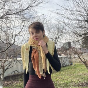 Eșarfă împletită