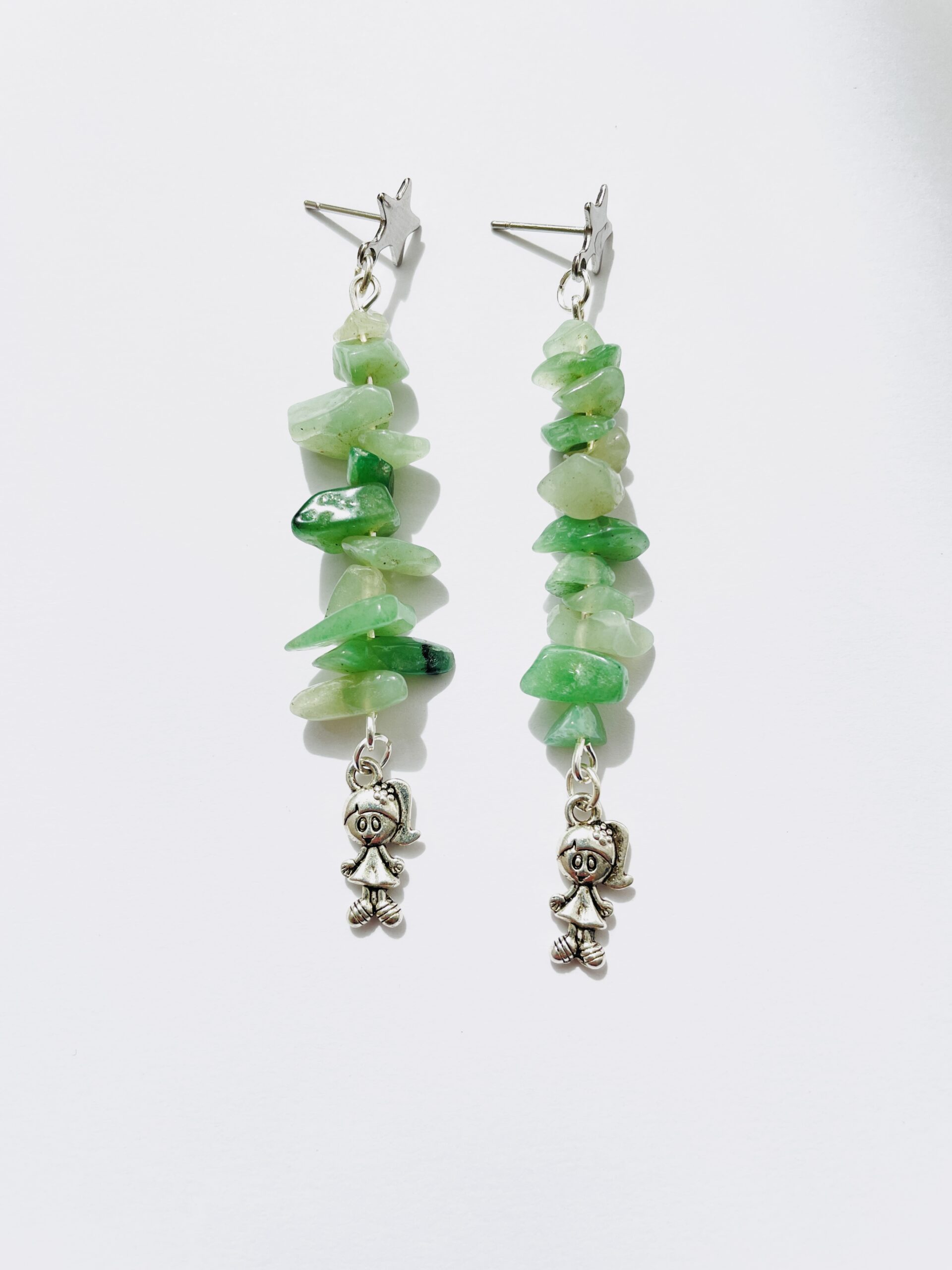 Cercei chipsuri Jad - imagine 3