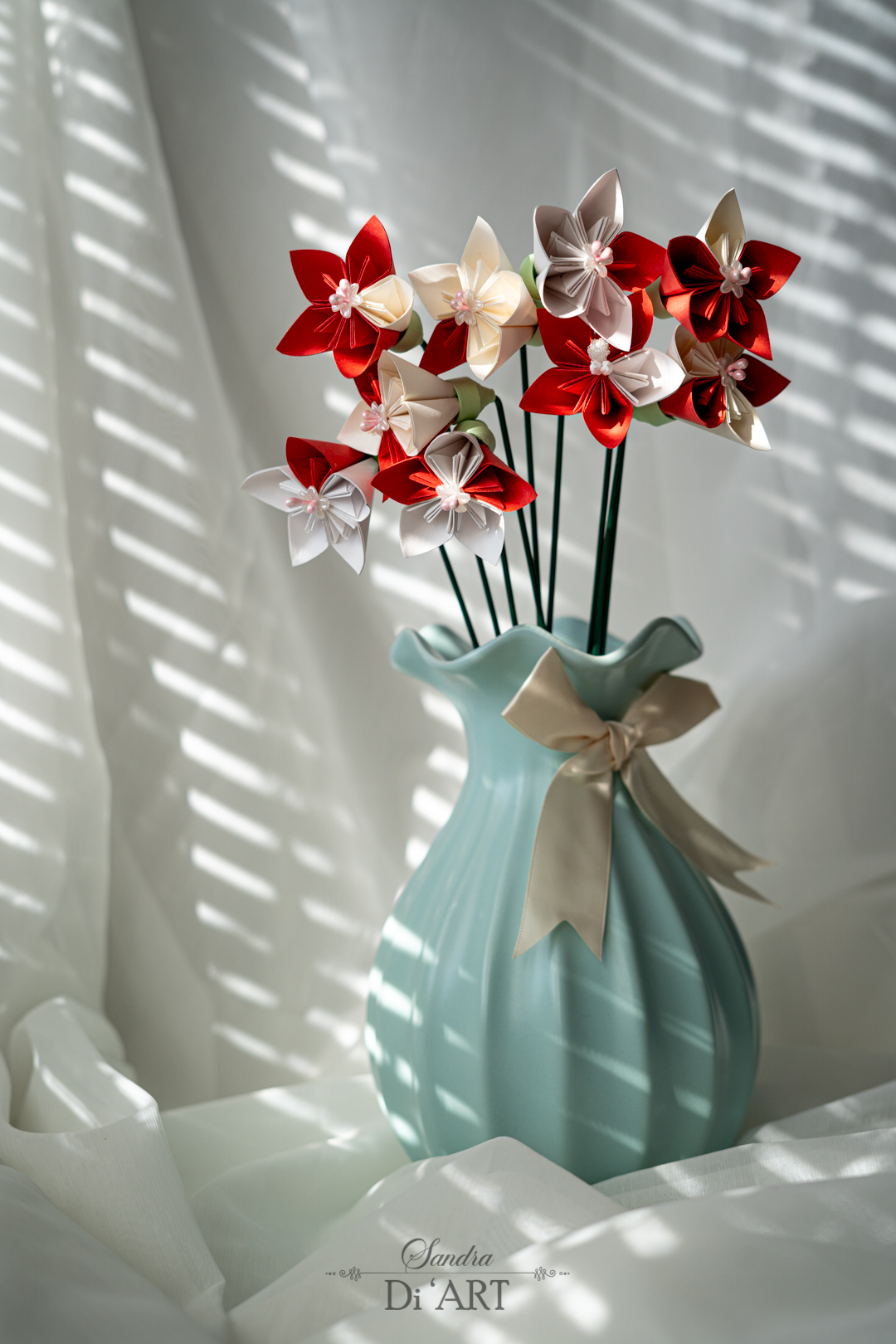 Mărțișor - Floare din hârtie - imagine 3