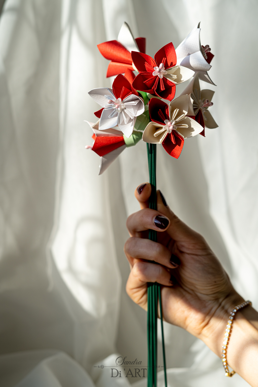 Mărțișor - Floare din hârtie - imagine 4