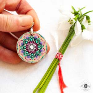 Mărțișor tip pandantiv - "Inner peace"